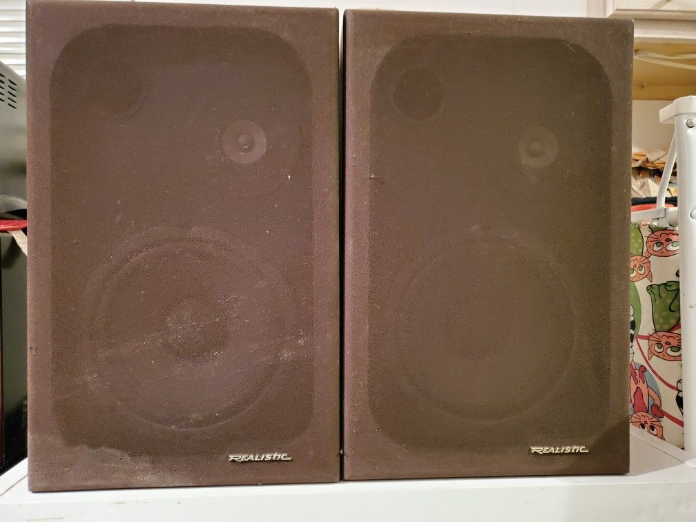 Realistic Sound Speakers