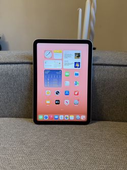 Apple iPad mini (6th Gen) 64GB – Wi-Fi + Cellular (Factory Unlocked) – Pink / Rose Gold