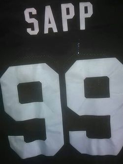 Raider thorwbacks jersey