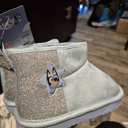 GIRLS BLUEY SHORT BOOTS