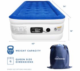 Sound asleep air mattress full