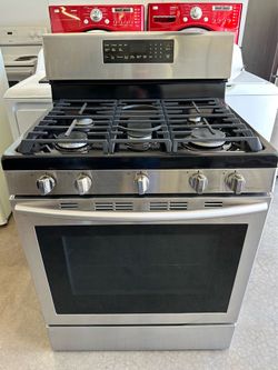 Samsung gas stove 30” (1 month warranty)