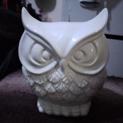 Vintage Ceramic Owl Piggy Bank