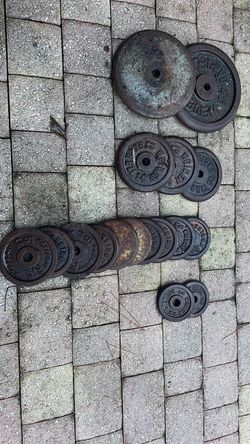 Weights  $125.00 CASH, TEXT FOR PRICES