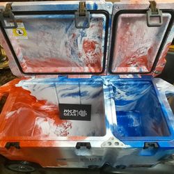 NEW 90 quart heavy-duty cooler w/ wheels