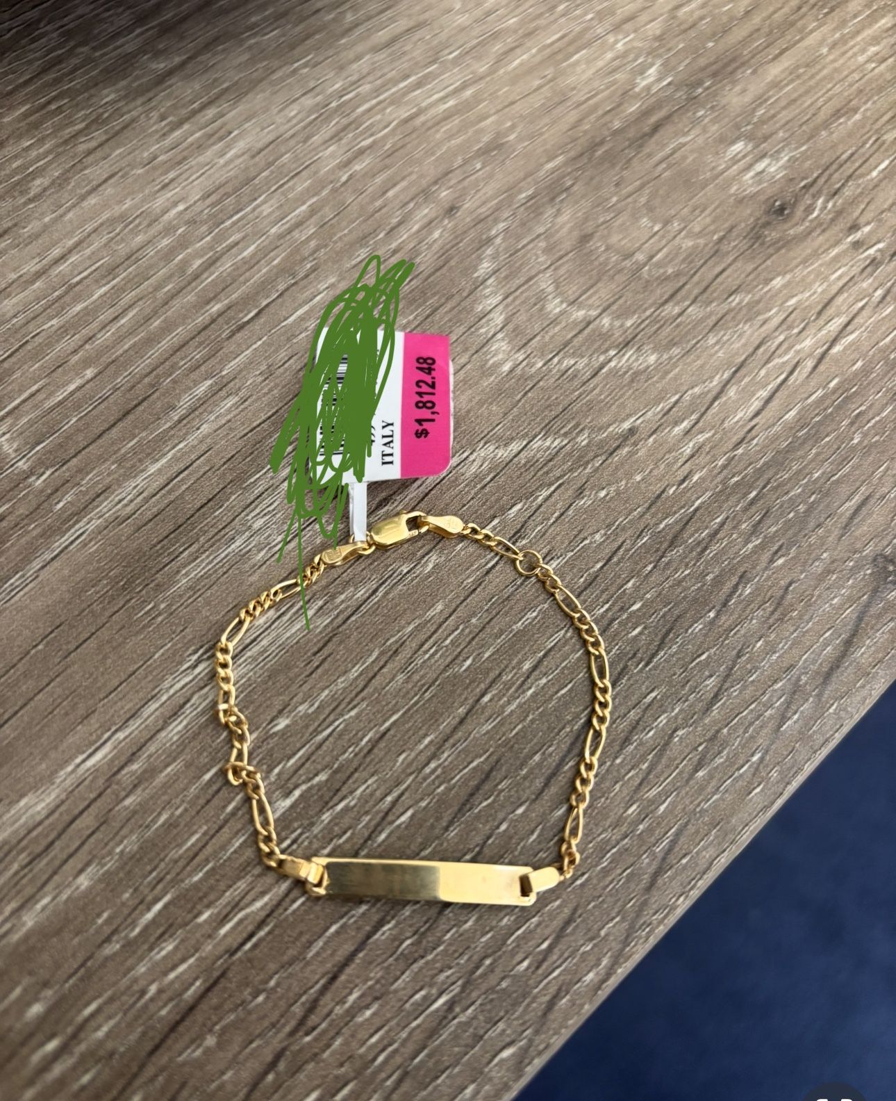 Kids Gold Bracelet 6inch
