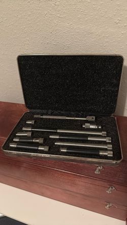 * Millwright tools* Starrett Tubular Inside Micrometer Set