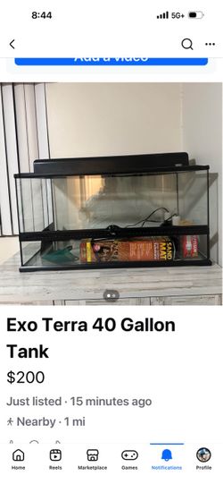 Eco Terra 40 gallon