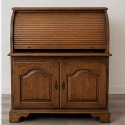 Roll Top Desk - Ethan Allen 