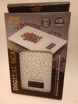 Tables & Thyme Digital Scale