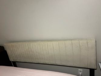 Upholstered Headboard with Channel Tufting