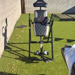 Health Gear Inversion Table With Lower Back Heating Pad 