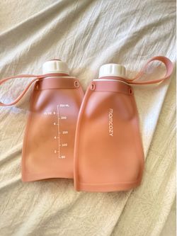 Silicone breastmilk bags