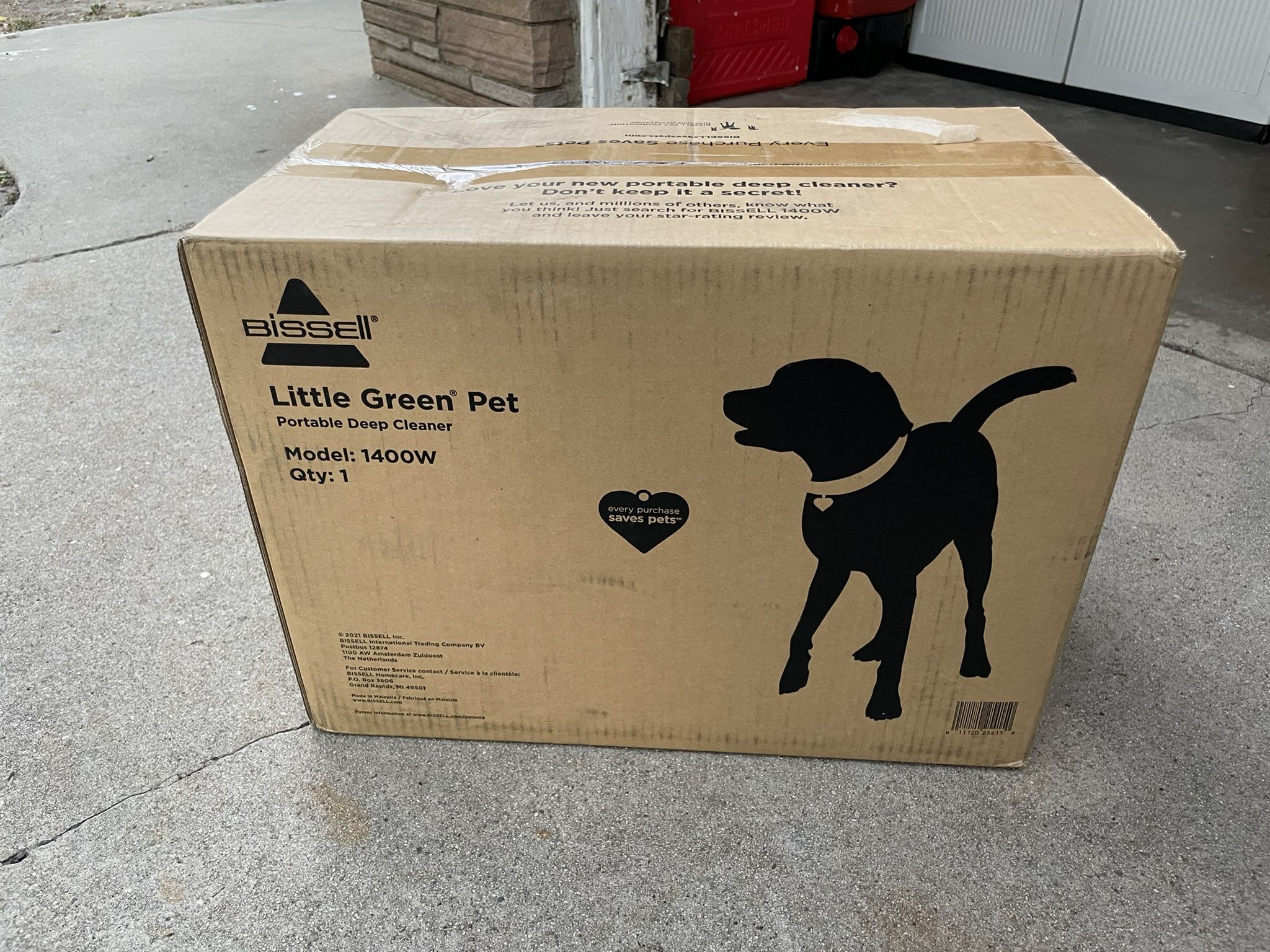 BISSELL Little Green Multi-Purpose Portable Carpet and Upholstery Cleaner, Car and Auto Detailer