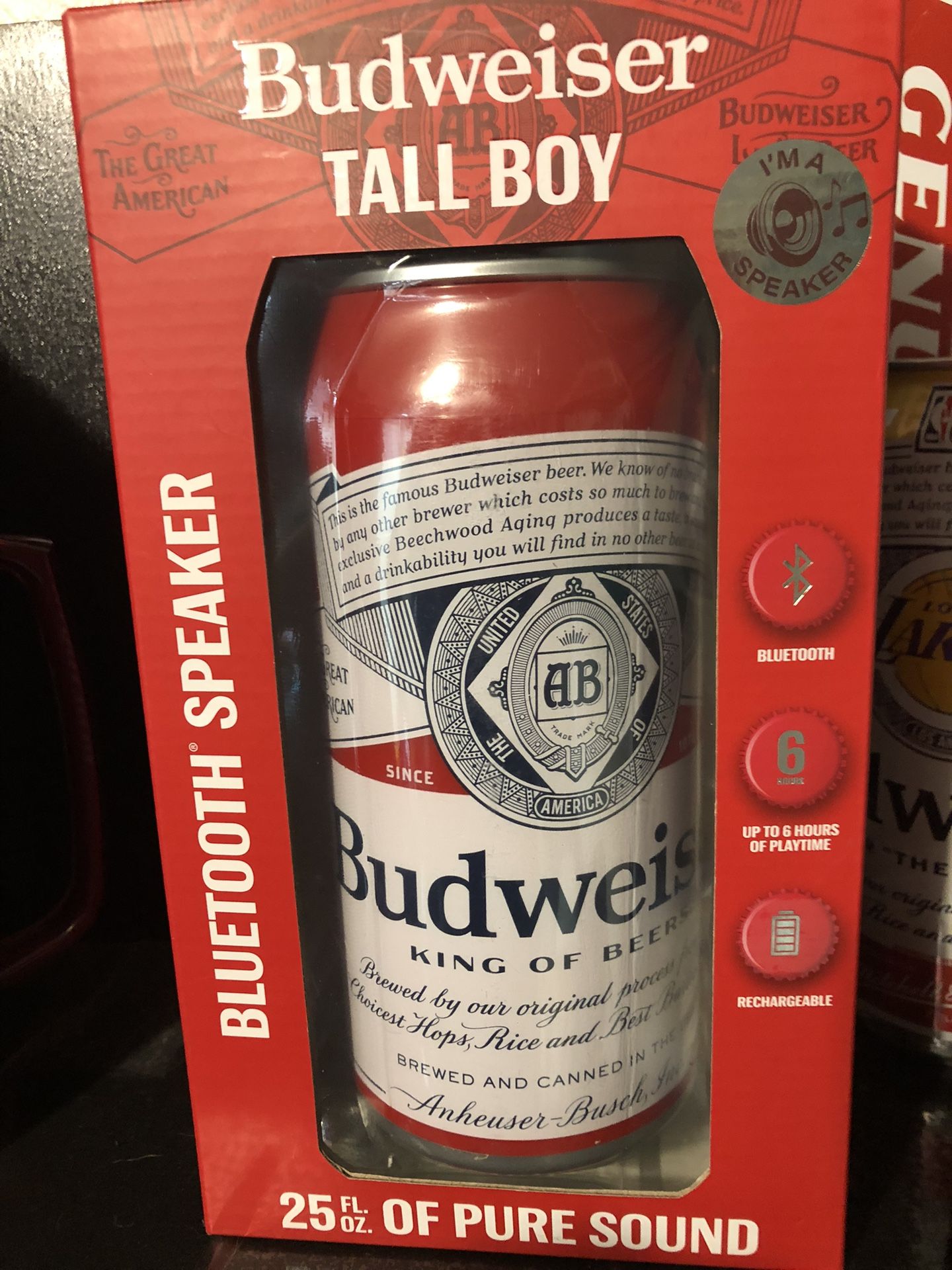 Bluetooth Budweiser speaker