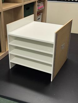 IKEA Kallax insert with 4 shelves