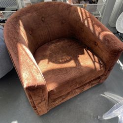 Cute Vintage Brown Armchair