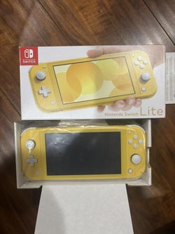 Nintendo Switch Lite Yellow Handheld Console
