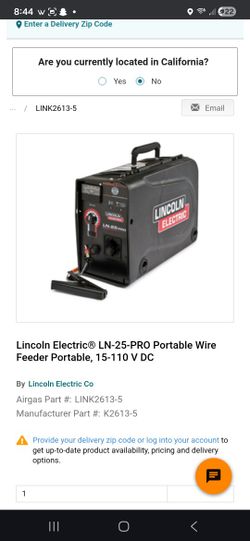 Lincoln Electric Ln25 Pro Suitcase Welder