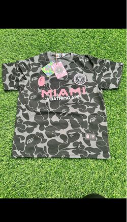 Bape x Miami camo shirt