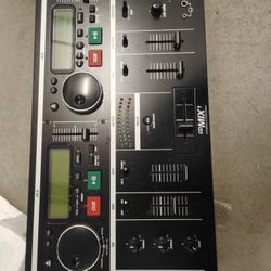 Numark CD Mix 1 Professional Dual CD Player & Mixing Console Station Very Nice