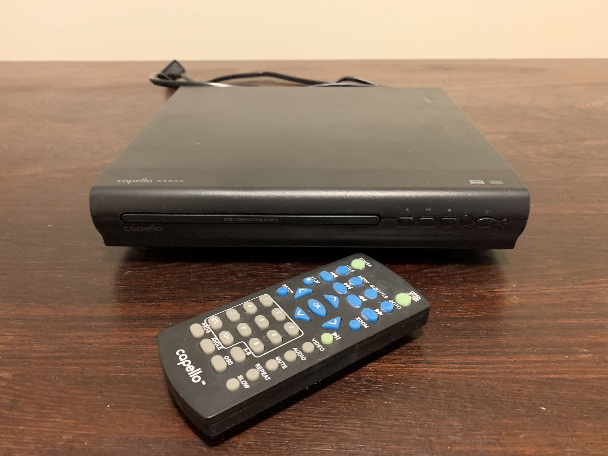 Portable DVD Player And DVD Collection