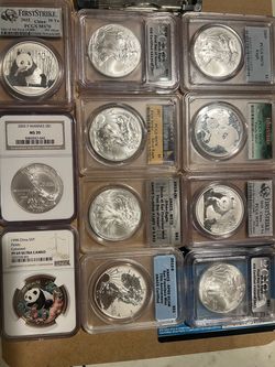 Graded Silver Coin Collection – PCGS NGC ANACS MS70