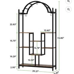 All new 74.5” 5 tiers  tall indoor  plant stand