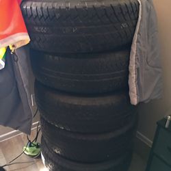 Rims and tires 18-in Jeep Cherokee no