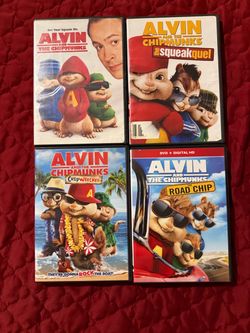 Alvin and the Chipmunks 4-DVD Movie Collection