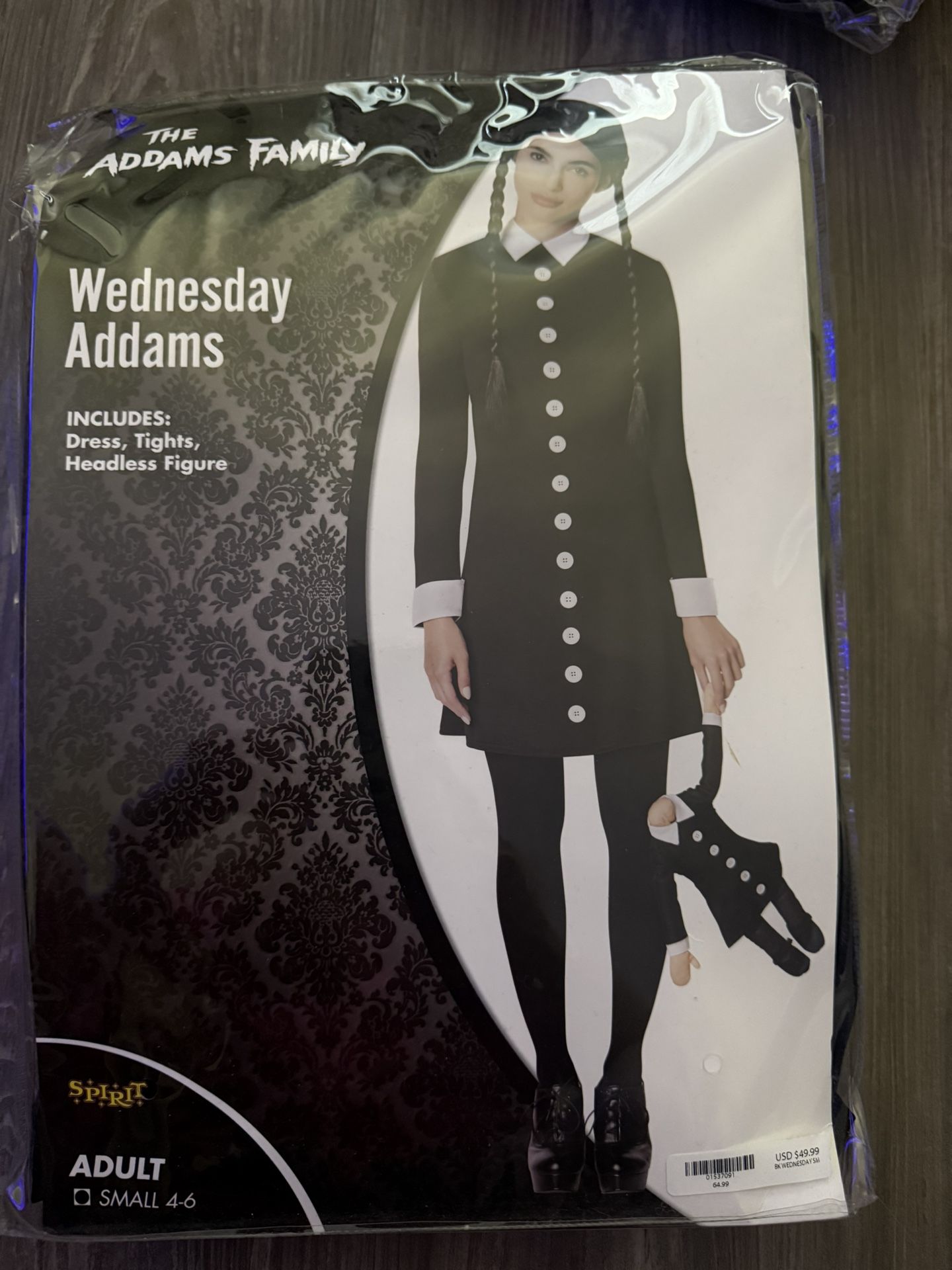 Wednesday Addams Costume-New