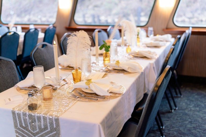 Art Deco/ Gatsby Themed Wedding Or Party Decor