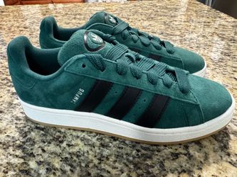 New Adidas Campus 00s Sneakers Green/Black/White IF8763 Men's Size 9 NIB