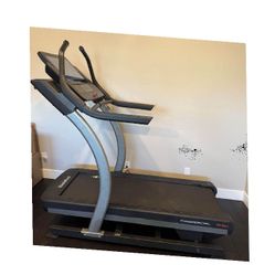 left who Sunny Health & Fitness Treadmill Shape Up at Home