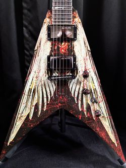 Dean Dave Mustaine VMNT Angel of Deth Solidbody Electric Guitar - Graphic