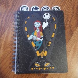 Nightmare Before Christmas Tabbed Notebook