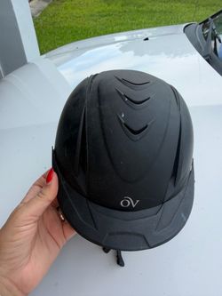 🐴 Ovation Black Equestrian Riding Helmet – XS/S (48–52 cm)