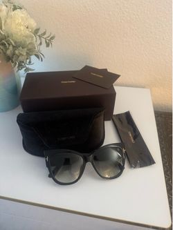 Tom Ford Anoushka TF371 53F Women’s Sunglasses Tortoise Shell Brown, Italy Made