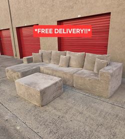 Gorgeous Modular Boneless Sofa