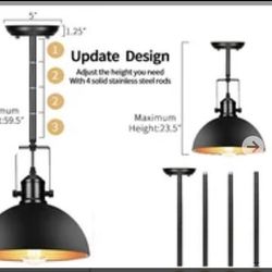 3 Farmhouse Pendant Lights