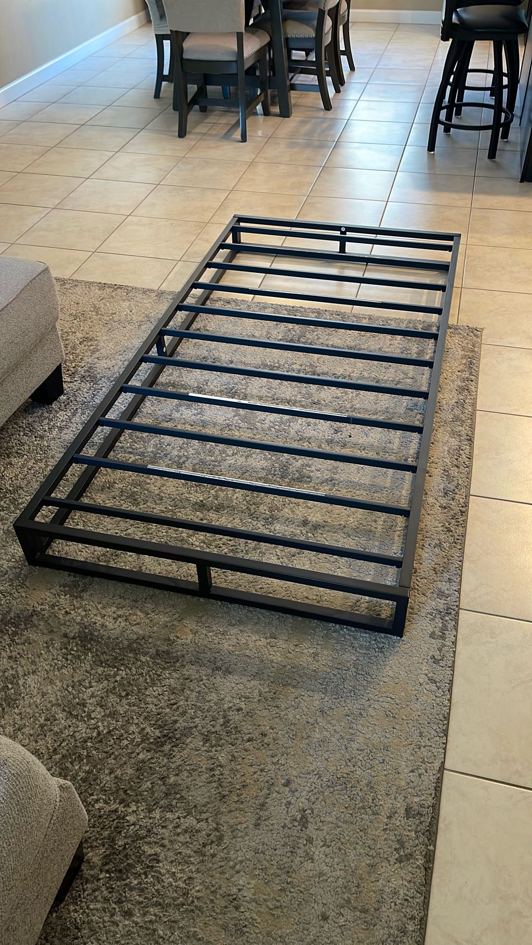 Low Profile Twin Metal Bed Frame