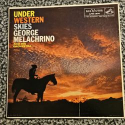 Vintage LP Vinyl Midcentury Record ALBUM  Orchestra Western Songs