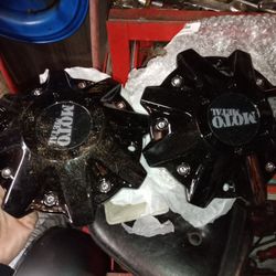 Moto Metal Center Wells Caps