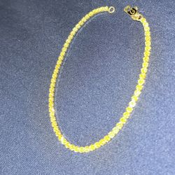 2mm Tennis Bracelet 18k Gold Plated 