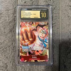 One Piece Graded Card