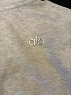 ALO Zip Up Sweater Size Medium