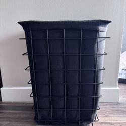 Sturdy Wire Laundry Basket Black (Purchased April 2024)