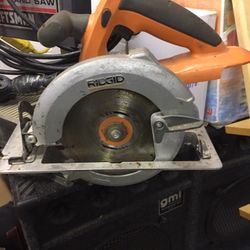 Ridgid circular saw