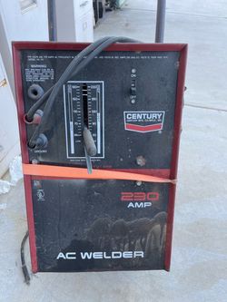 Century 230 amp welder