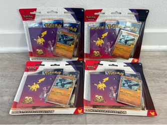 Pokémon 30th Anniversary Tech Sticker Collection Lucario New Sealed